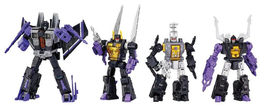 Transformers Dramatic Capture Series Actionfiguren 4er-Pack Decepticons Part 2