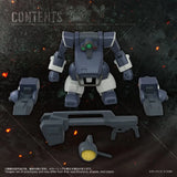 Armored Trooper Votoms Toyrise Actionfigur 1/48 AT-09 Zwerg Wetlands Leg 7 cm