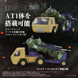 Armored Trooper Votoms Actionfigur 1/48 Toyrise At-10 At Truck & Scope Dog 9 cm