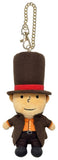 Professor Layton und die Neue Welt des Dampfes Plüsch-Schlüsselanhänger Metall 16 cm