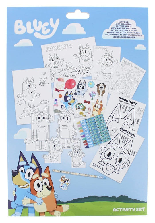 Bluey Spiel- & Lernposter-Set