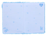 Glücksbärchis Plüsch-Notizbuch Blau