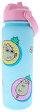 Pusheen Trinkflasche Flip Top By The Pool Blau