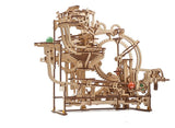 Ugears Modellbausatz aus Holz Murmel-Stufenbahn