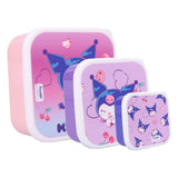 Sanrio Snackbox Set Kuromi Fresh Bites