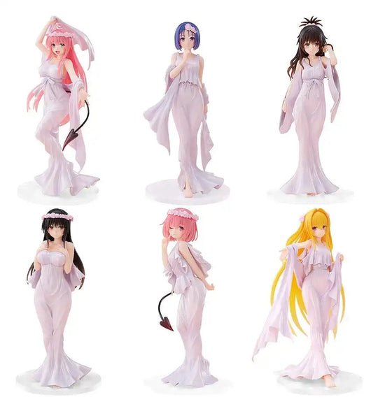 To Love-Ru Darkness Figuren Set CHILLfigg 15th: Goddess Dress Ver. 16 cm Collection Blind Box (6)