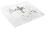 Herr der Ringe Bauplan Kunstdruck The Stable of Edoras 59 x 42 cm