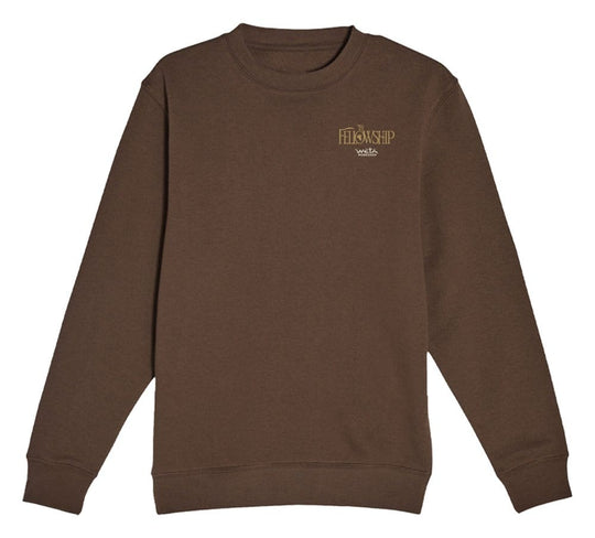Herr der Ringe Sweatshirt The Fellowship / Chestnut S