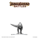 Pathfinder Battles Deep Cuts Miniatur unbemalt Pachycephalosaurus 13 cm