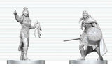 D&D Nolzur's Marvelous Miniatures Minifiguren Drow Elite Warrior & Drow Priestess of Lolth 13 cm