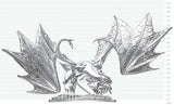 Dungeons & Dragons Nolzur's Marvelous Miniatures Miniatur unbemalt Junger Saphirdrache 20 cm