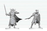 Dungeons & Dragons Nolzur's Marvelous Miniatures Miniatur unbemalt Todesritter & Todesritter-Aspirant 14 cm