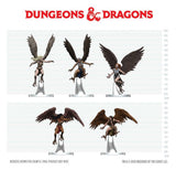 D&D Icons of the Realms Minifiguren Harpyien-Schwarm 20 cm
