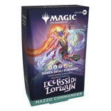 Magic the Gathering L'Eclissi di Lorwyn Commander-Decks Display (4) italienisch