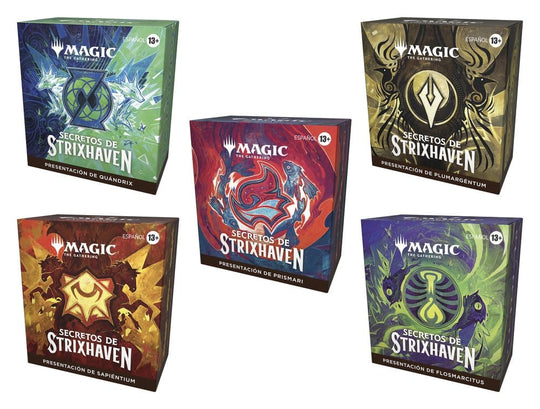 Magic the Gathering Secretos de Strixhaven Prerelease Packs Umkarton (15) spanisch