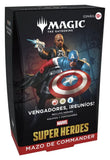 Magic the Gathering Marvel Super Heroes Commander Decks Umkarton (4) spanisch