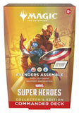 Magic the Gathering Marvel Super Heroes Collector's Edition Commander Decks Umkarton (4) englisch