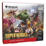 Magic the Gathering Marvel Super Heroes Szenenboxen Display (4) englisch