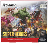 Magic the Gathering Marvel Super Heroes Szenenboxen Display (4) englisch