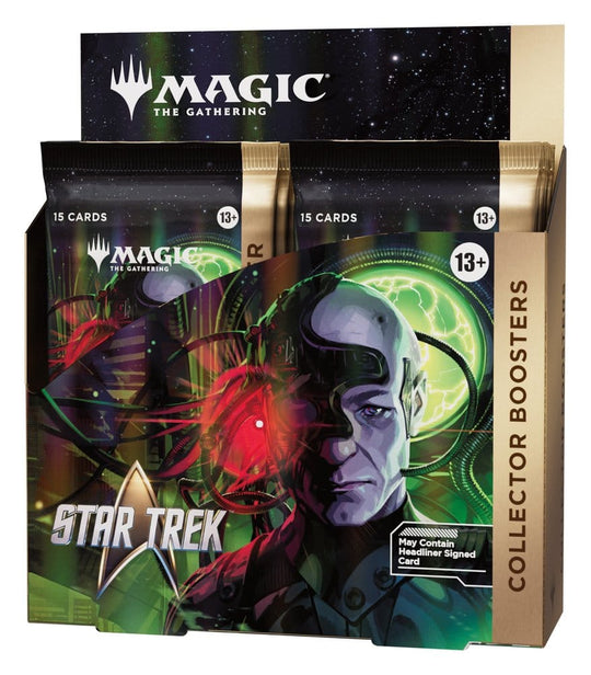 Magic the Gathering Star Trek Sammler-Booster Display (12) englisch