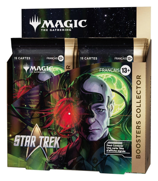 Magic the Gathering Star Trek Sammler-Booster Display (12) französisch