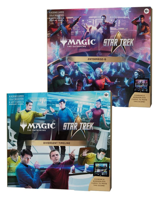 Magic the Gathering Star Trek Szenenboxen Display (4) englisch