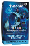 Magic the Gathering Zersplitterte Realität Commander Deck Multiverse Reforged Assortment (4) deutsch