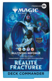 Magic the Gathering Réalité fracturée Commander Deck Multiverse Reforged Assortment (4) französisch