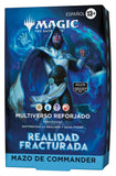 Magic the Gathering Realidad fracturada Commander Deck Multiverse Reforged Assortment (4) spanisch