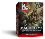 Dungeons & Dragons RPG Referenzkarten - Magische Gegenstände (Gewöhnlich und Ungewöhnlich) *Englische Version*