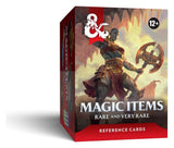 Dungeons & Dragons RPG Referenzkarten - Magische Gegenstände (Selten und Sehr selten) *Englische Version*