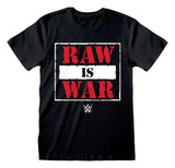 WWE T-Shirt RAW is WAR Black Größe S