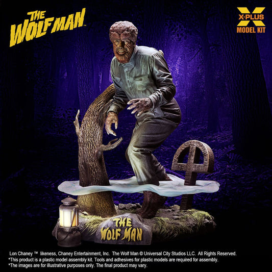 Wolf Man Plastic Model Kit 1/8 Lon Chaney Jr. as Wolf Man 22 cm