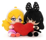 RWBY Plüschfiguren 2er-Pack Valentine´s Yang & Blake 15 cm