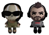 Call of Duty Vinyl Figuren Ghost & Soap Monitor Buddiez 7 cm