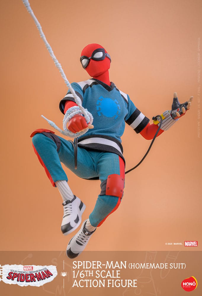 Your Friendly Neighborhood Spider-Man Actionfigur 1/6 Spider-Man (Homemade Suit) 29 cm - Smalltinytoystore