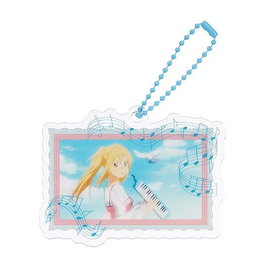 Your Lie in April Acrylic Schlüsselanhänger Anime Scene D 8 cm - Smalltinytoystore