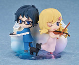 Your Lie in April Minifiguren Qset 2er-Pack Kaori Miyazono & Kosei Arima 9 cm - Smalltinytoystore