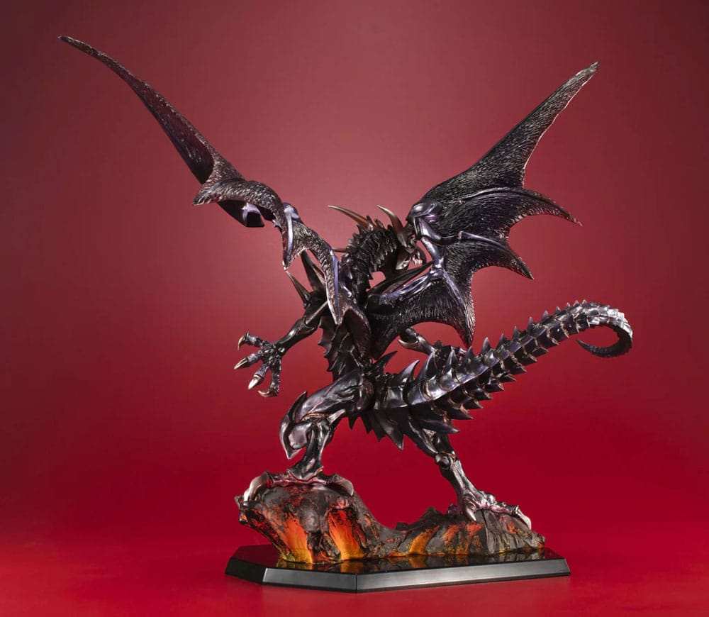 Yu-Gi-Oh! Duel Monsters Art Works Monsters PVC Statue Red-eyes Black Dragon Holographic Edition 32 cm - Smalltinytoystore