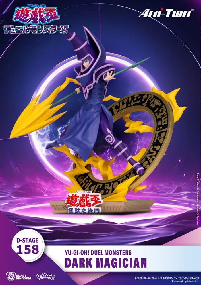 Yu-Gi-Oh! Duel Monsters D-Stage PVC Diorama Dark Magician 15 cm - Smalltinytoystore