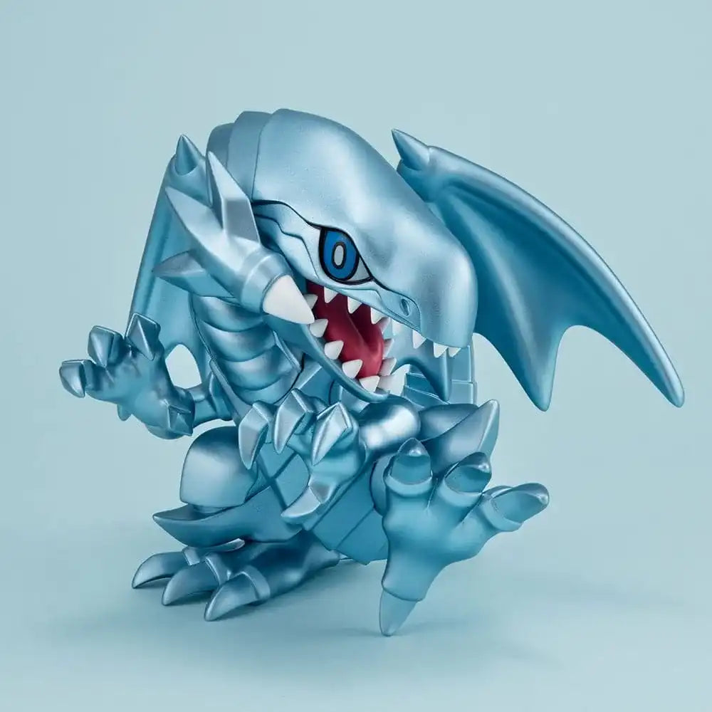 Yu-Gi-Oh! Duel Monsters Megatoon PVC Statue Blue Eyes White Dragon 12 cm - Smalltinytoystore