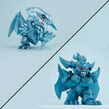 Yu-Gi-Oh! Duel Monsters Megatoon PVC Statue Blue Eyes White Dragon & Obelisk the Tormentor (with gift) - Smalltinytoystore