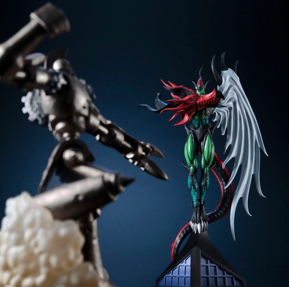 Yu-Gi-Oh! Duel Monsters Monsters Chronicle GX E PVC Statue Hero Flame Wingman 16 cm - Smalltinytoystore