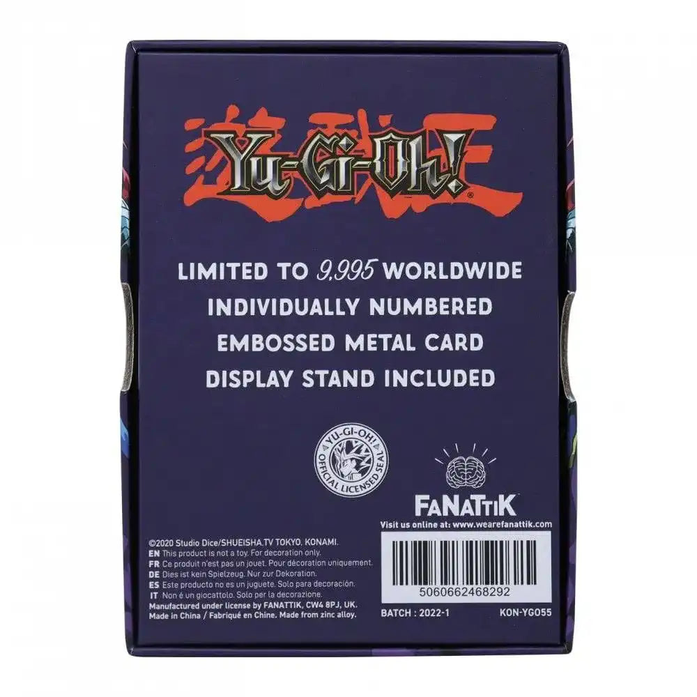 Yu-Gi-Oh! Metallbarren Gaia The Fierce Knight Limited Edition - Smalltinytoystore