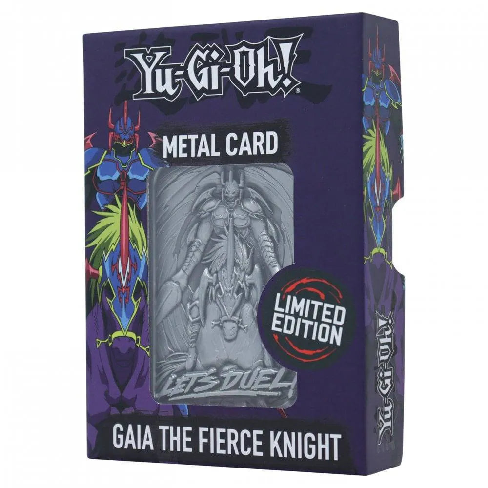 Yu-Gi-Oh! Metallbarren Gaia The Fierce Knight Limited Edition - Smalltinytoystore