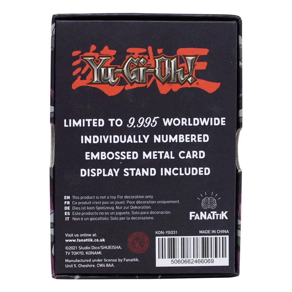 Yu-Gi-Oh! Metallbarren Summoned Skull Limited Edition - Smalltinytoystore