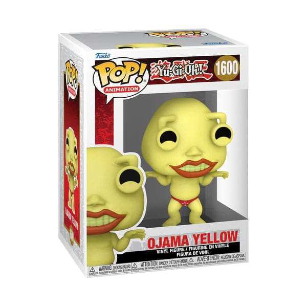 Yu-Gi-Oh! Pop! Animation Vinyl Figur Ojama Yellow 9 cm - Smalltinytoystore