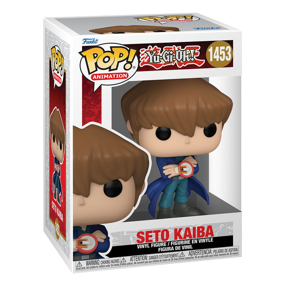 Yu-Gi-Oh! Pop! Animation Vinyl Figur Seto Kaiba (DK) 9 cm - Smalltinytoystore