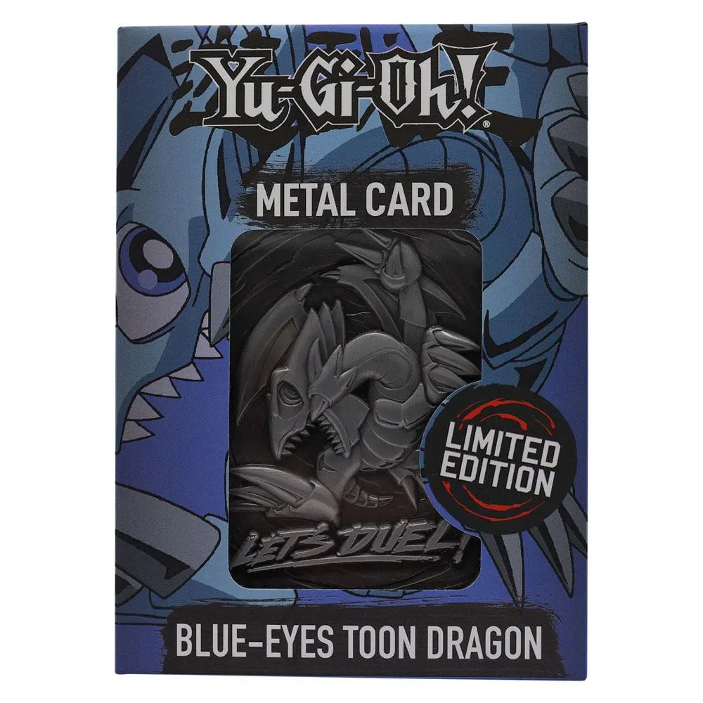 Yu-Gi-Oh! Replik Karte Blue Eyes Toon Dragon Limited Edition - Smalltinytoystore