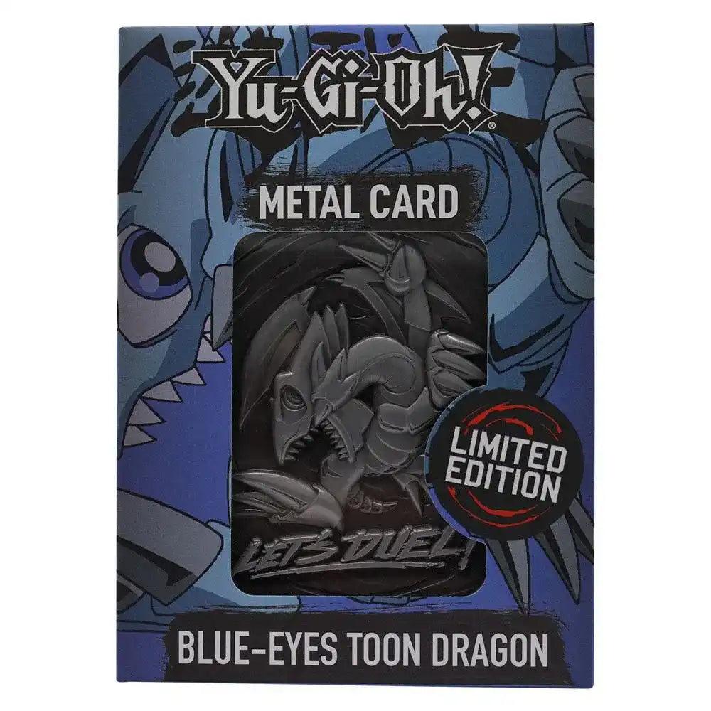 Yu-Gi-Oh! Replik Karte Blue Eyes Toon Dragon Limited Edition - Smalltinytoystore